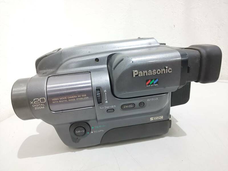 49851★中古品 Panasonic ビデオ ムーブ カメラ NV-S58 現状品