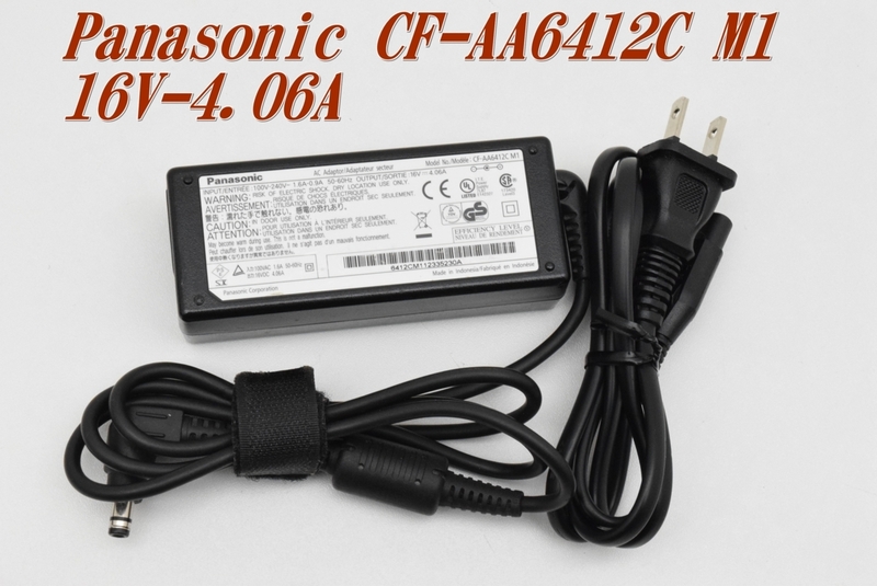 ★大量入荷★送料無料★ Panasonic 純正 中古 ACアダプター 電源コード付きCF-AA6412C M1 16V 4.06A