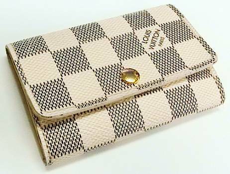 【17-9】ルイ・ヴィトン LOUIS VUITTON ダミエ・アズール ミュルティクレ6 キー・ケース6本用 N61745【菊地質店】