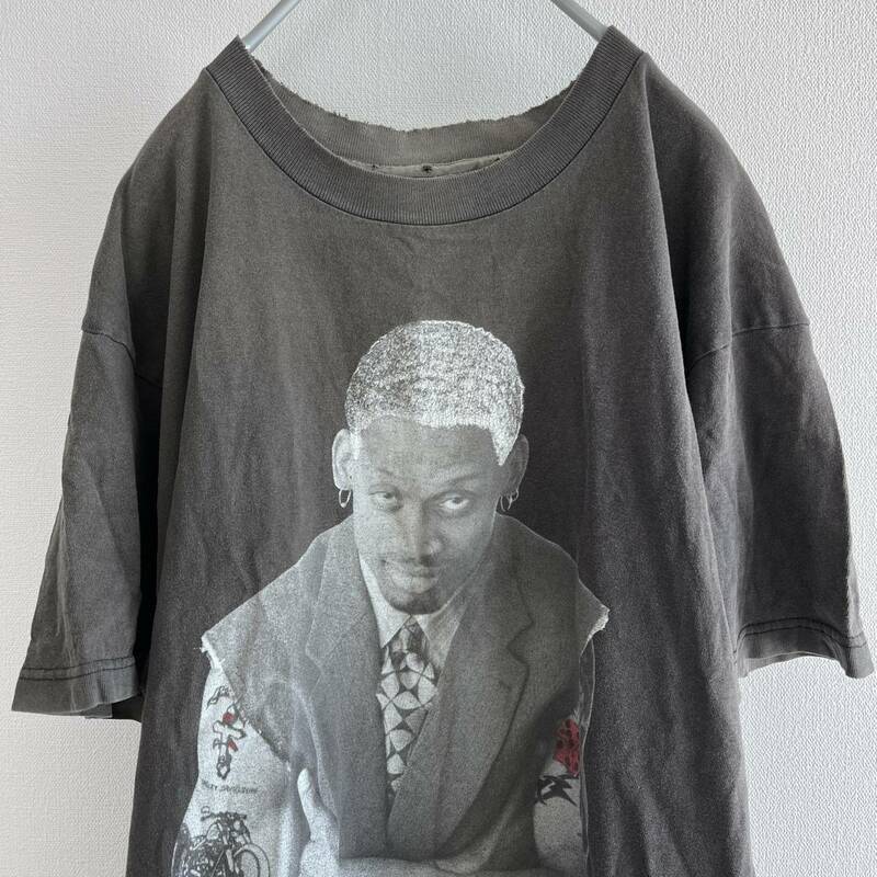 90s USA製 デニスロッドマン Tシャツ Dennis Rodman 古着