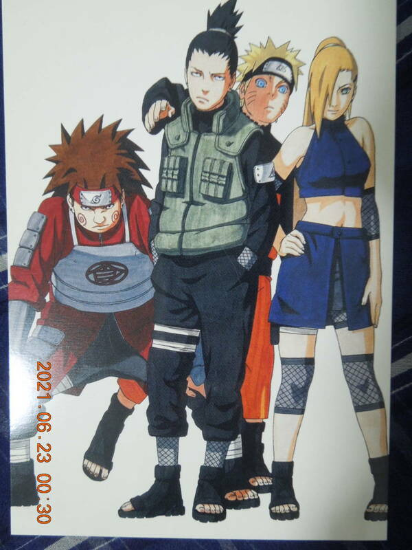 NARUTO―ナルト― イラストカード / 岸本斉史 非売品