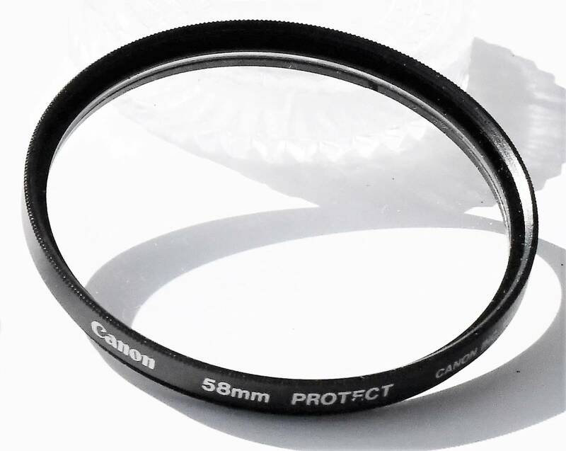 58mm PROTECTOR Canon （美品）