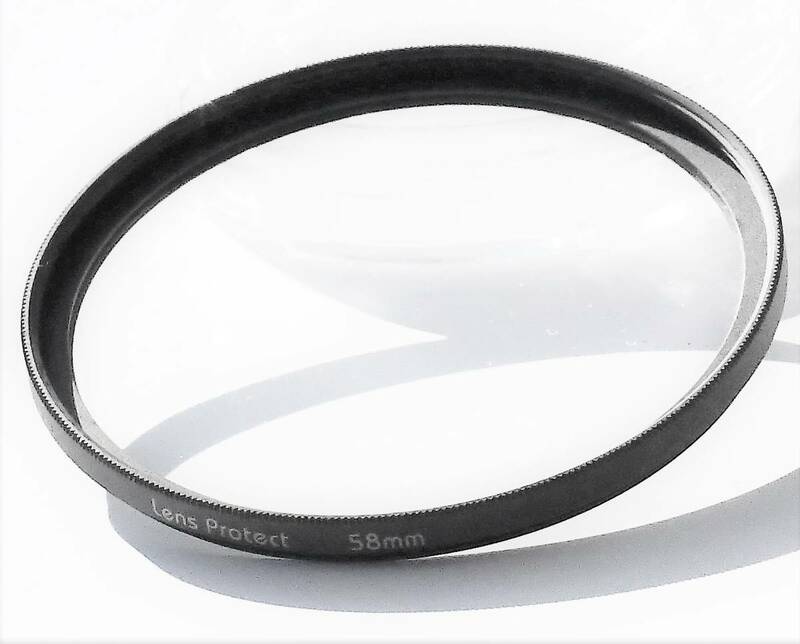 58mm DHG lens PROTECT 薄型 (美品） MARUMI
