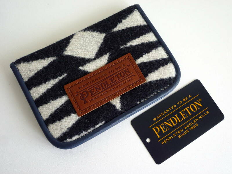 PENDLETON ペンドルトン　カードケース　定期入れ　上質なウール素材〈 MADE IN JAPAN 〉新品・自宅保管品