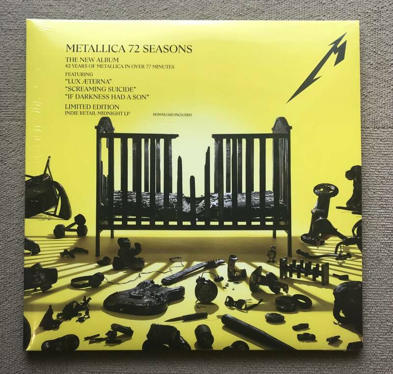 新品 未開封【 限定盤 LP 】METALLICA メタリカ 72 Seasons　（ミッドナイト LP）