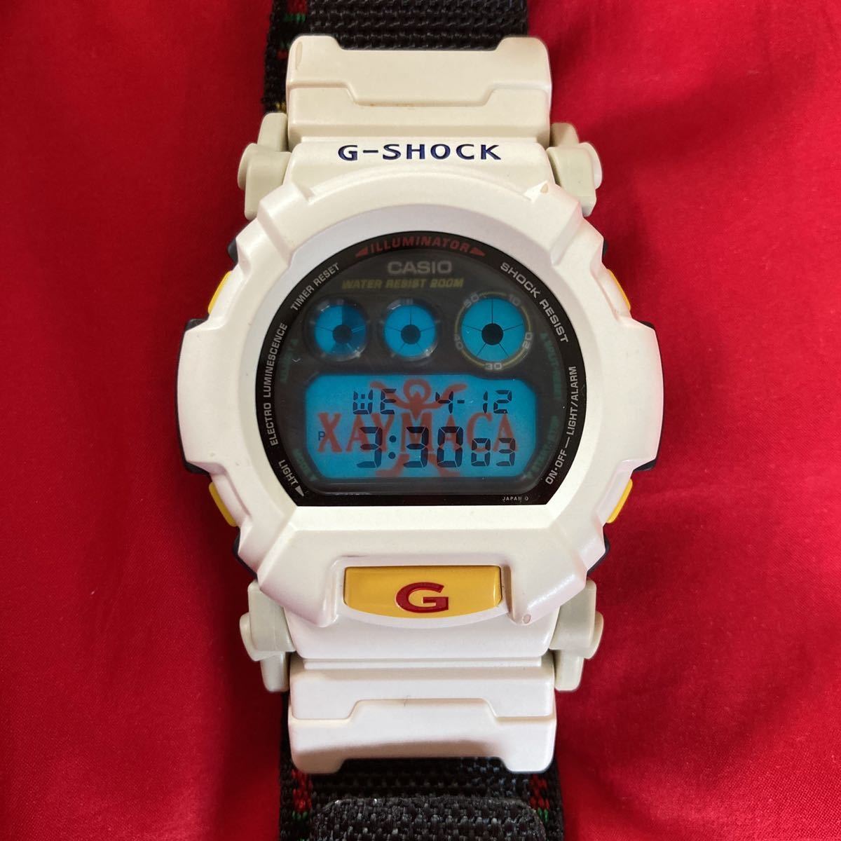 ★即決有★限定 ザイマカ DW-002 G-SHOCK XAYMACA レゲエ Gショック 外装パーツ ベゼル&ベルト改 ELバンザイマン カシオ G-SHOCK★