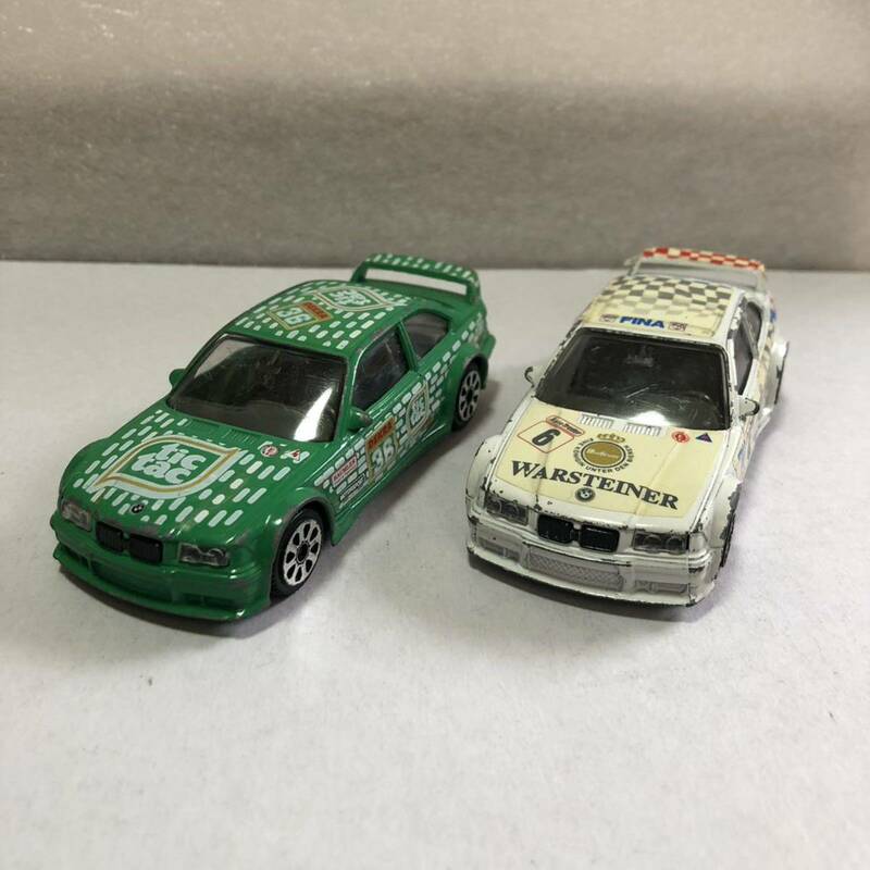 burago／ブラーゴ！BMW M３！ダイキャストミニカー！２台セット！