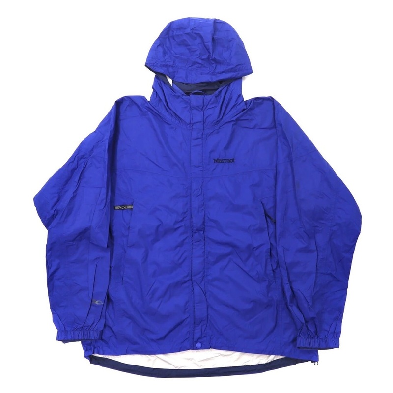 MARMOT シェルジャケット XL ブルー ナイロン