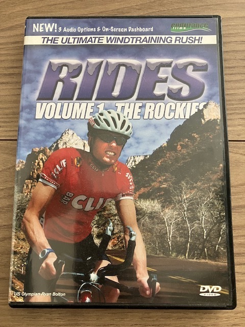 the ultimate windtraining rush RIDES volume1 THE ROCKIES 自転車 ローラー トレーニング DVD