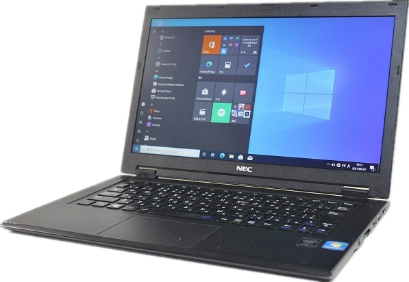 A-レベル！NEC VK22TGN 超軽量780g・WQHD（2560x1440）ノートPC　Corei5-5200U・4GB・SSD256GB・OFFICE2021・Win11・Bluetooth・WIFI