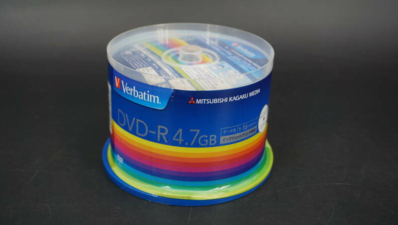 【送料710円】Verbatim　DVD-R　4.7GB　1-16倍速対応　50PACK　(FQ6372