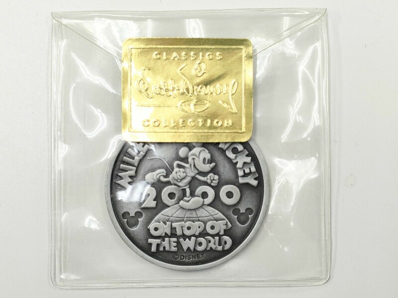 ☆レア物☆　WDCC ウォルトディズニークラッシックコレクション　2000年　メダル　ミッキーマウス　グーフィー