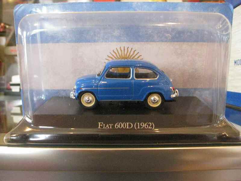 ★New海外販売品アルタヤ1/43FIAT600D-1962 Blue★