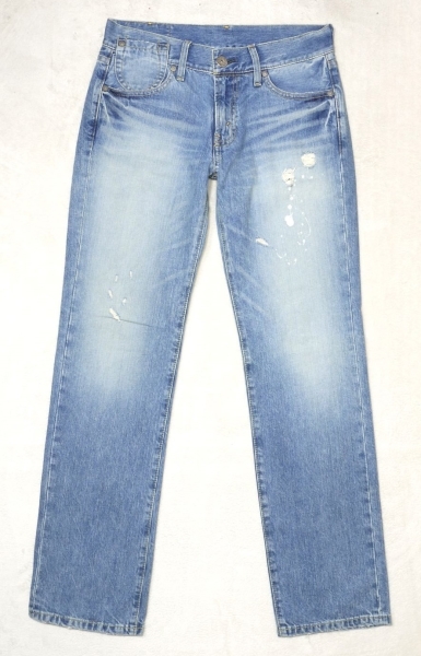 ☆リーバイス Levi's 502 メンズジーンズ OW502-0031 ストレート ダメージ加工 W28 実寸W77センチ 股下77センチ