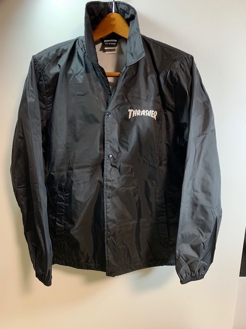 美品 THRASHER スラッシャー ナイロンブルゾン S