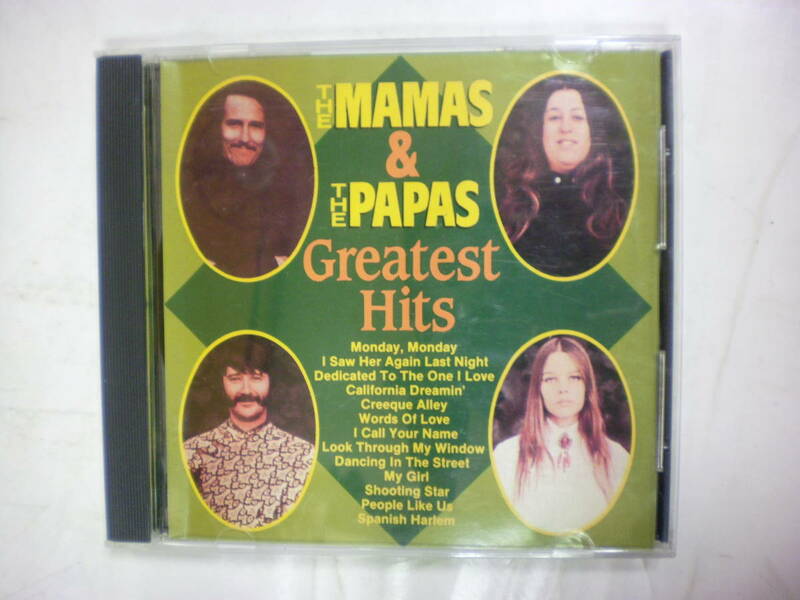 CDアルバム ベスト 輸入盤[ THE MAMAS & THE PAPAS ママス＆パパス ]GREATEST HITS 夢のカリフォルニア 他 16曲 送料無料