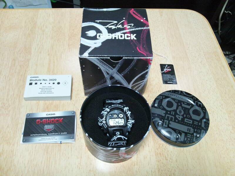 CASIO G-SHOCK　GD-X6900FTR 箱付き　Gショック×フューチュラ 