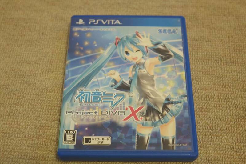 【PSVita】 初音ミク -Project DIVA X 歌姫の声が新しい世界を呼び覚ます