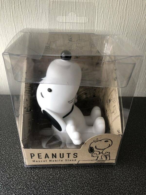 SNOOPY スヌーピー マスコットモバイルスタンド スマホスタンド フィギュア