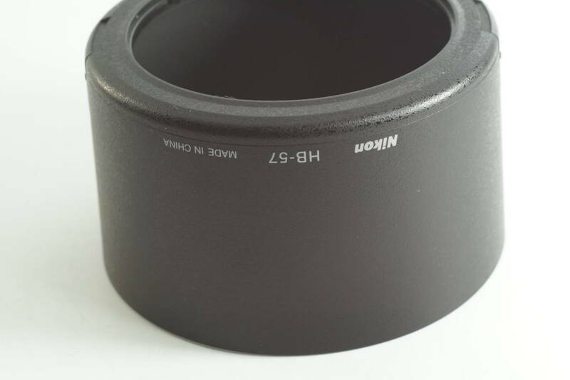 RBGF03『送料無料 とてもキレイ』NIKON HB-57 AF-S DX NIKKOR 55-300mm F4.5-5.6G ED VR ニコン レンズフード HB-57