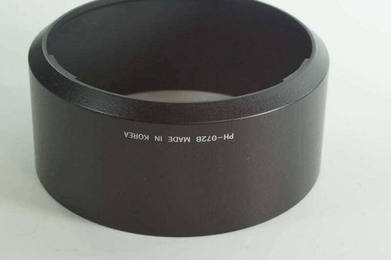 RBGF04『送料無料 とてもキレイ』Samyang PH-072B Lens Hood for 85mm F1.4 AS 85mm T1.5 AS 用　レンズフード サムヤン