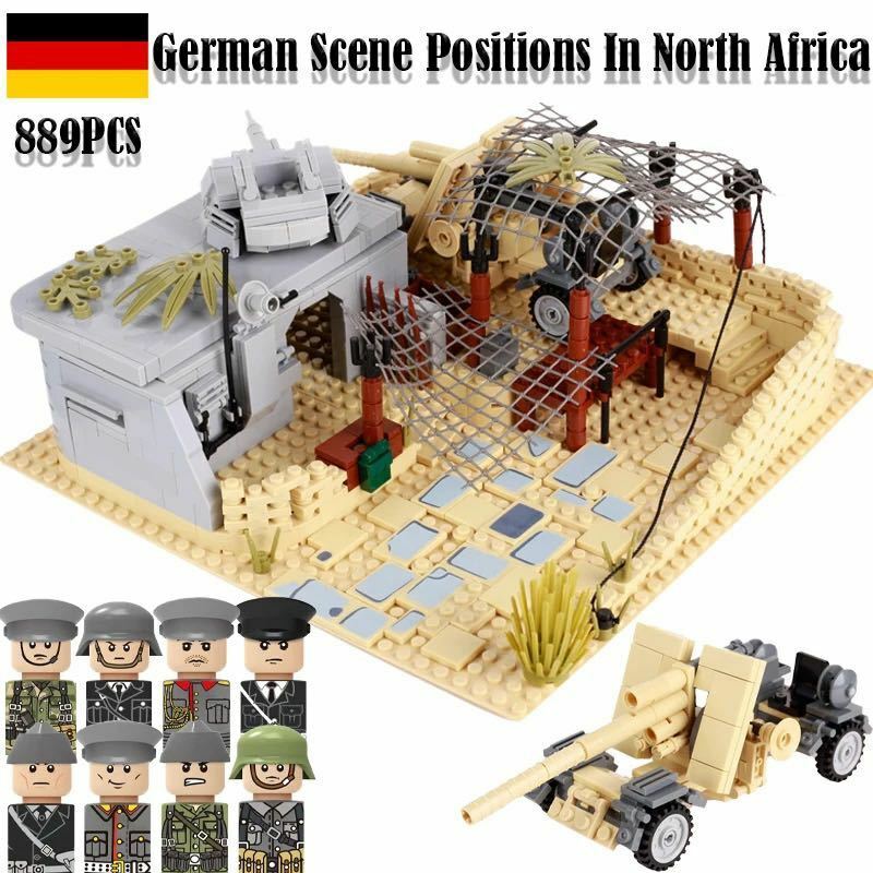 レゴ互換　北アフリカのドイツ軍