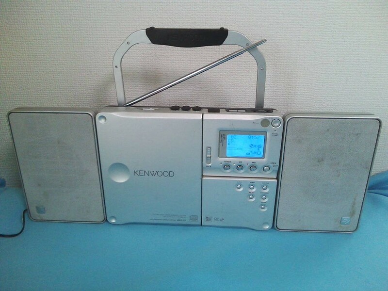 KENWOOD CD/MD パーソナルステレオシステム MDX-G7　本体のみ　★ジャンク