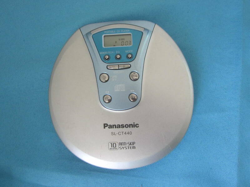 Panasonic CDプレイヤー　SL-CT440　薄型★動作品