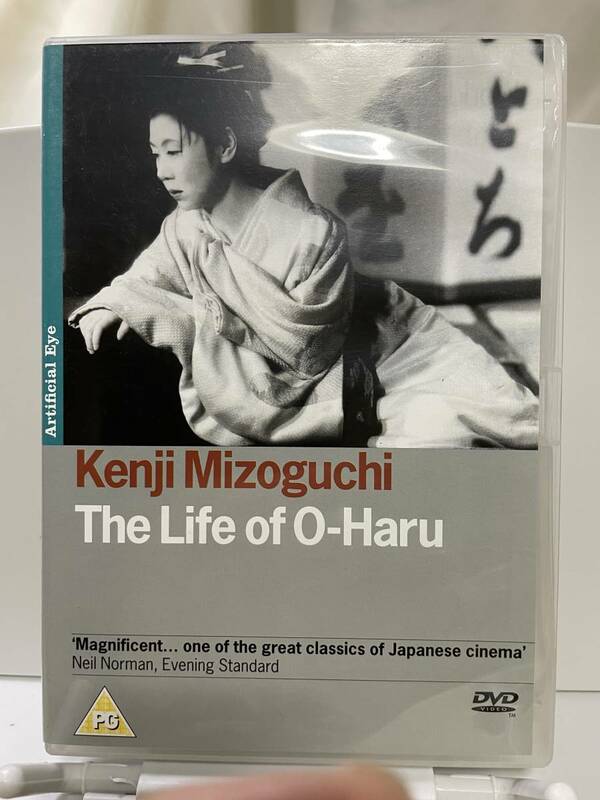 邦画DVD「西鶴一代女」（The Life of O-Haru by Kenji Mizoguchi) 欧州版 