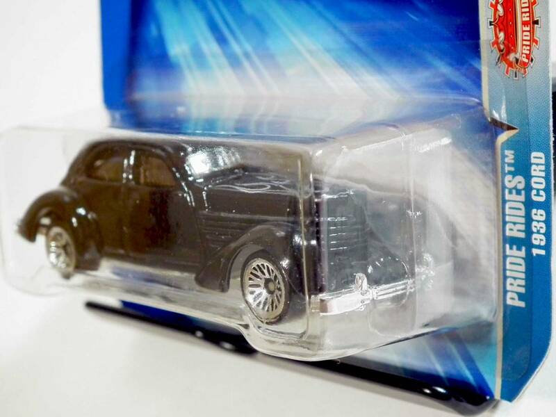 【新品】 1936 コード ホットウィール HotWHeeLs 1936 CORD PRIDE RIDES アメ車 ドラッグ マッスル （ゆうパケットポスト）