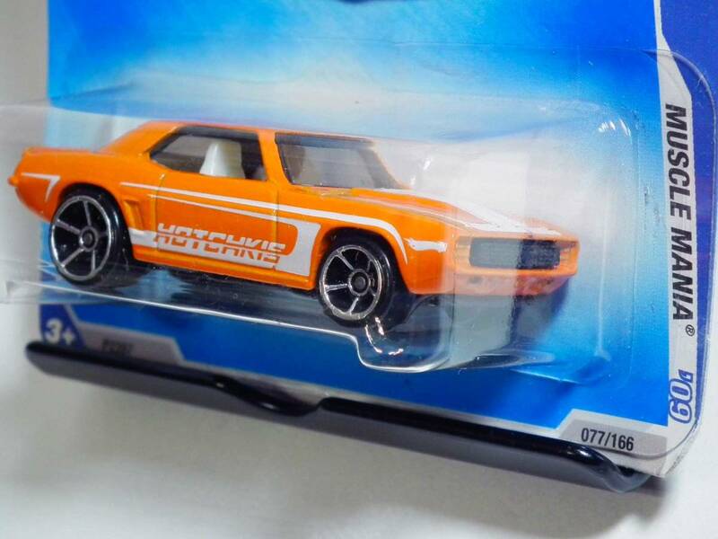 【新品】 1969 カマロ ホットウィール HotWHeeLs '69 CAMARO アメ車 ドラッグ マッスル [匿名配送]（ゆうパケットポスト）