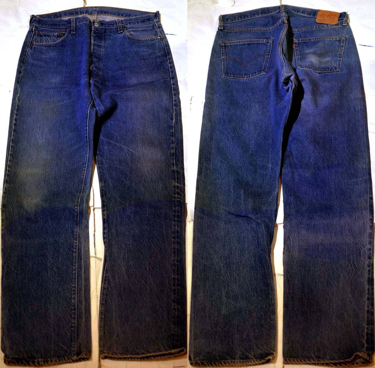 v470/LEVIS501 66後期 ヴィンテージ オリジナル 初期 ノーダメージ極上！