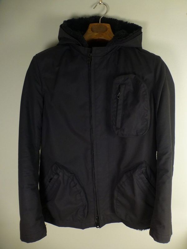 ◆RIP VAN WINKLE 2-Way コート 4 美品 黒 KA::DINSKY リップヴァンウィンクル ジャケット