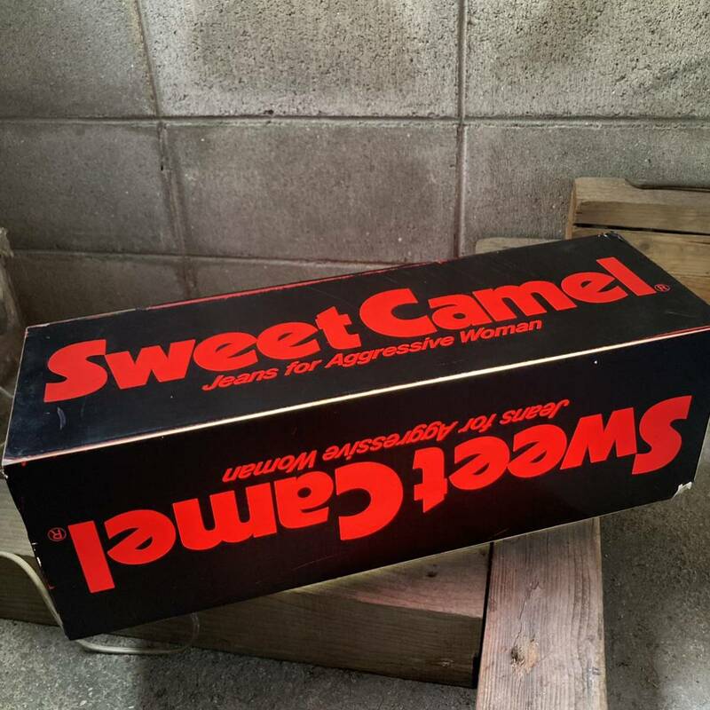 Sweet Camel 電飾 看板 ジーンズ デニム　販売促進用　非売品　リーバイス　エドウィン　ラングラー バナー　広告　ビッグジョン　Lee