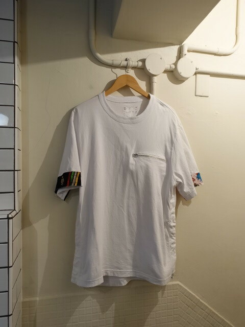 サカイ　sacai Tシャツ　カットソー　切り替え　21-02478M　サイズ３