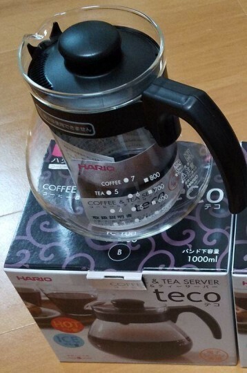 HARIO(ハリオ) コーヒー&ティーサーバー 1000ml 日本製 電子レンジ/食洗機対応 新品 テコ TC-100B 未使用品