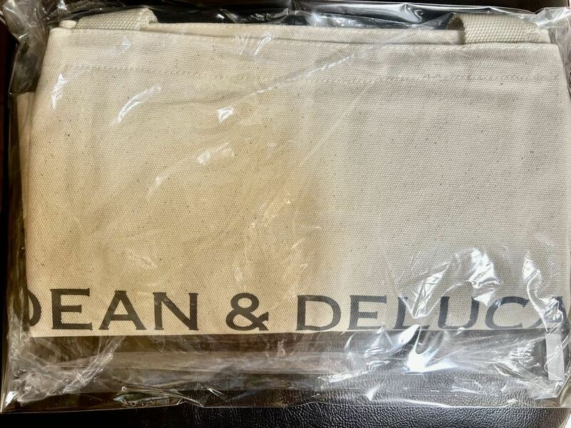 新品 未開封☆DEAN & DELUCA ビッグ トートバッグ ナチュラル☆ディーンアンドデルーカ 未使用 カバン 鞄 エコバッグ