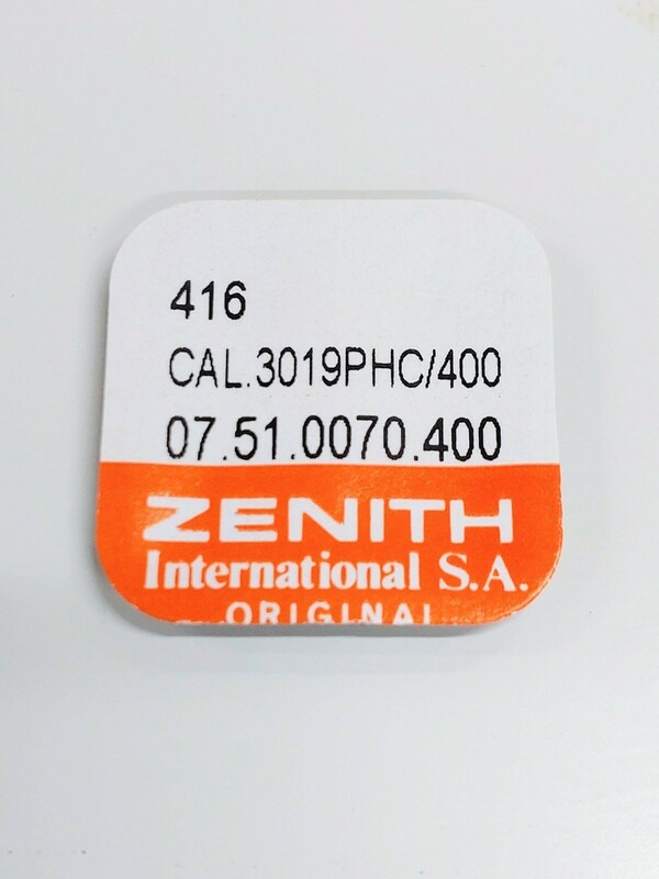 ZENITH【ゼニス】エル・プリメロ　cal.400 角穴車