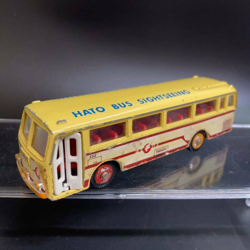 YONEZAWA TOYS DIAPET 三菱FUSO BUS はとバス ダイキャストミニカー 当時物 激レア絶版　廃版希少 レトロ