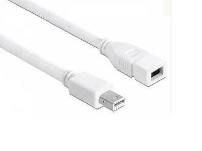 Mini Displayport/Thunderbolt 延長ケーブル1.8m（オスーメス）