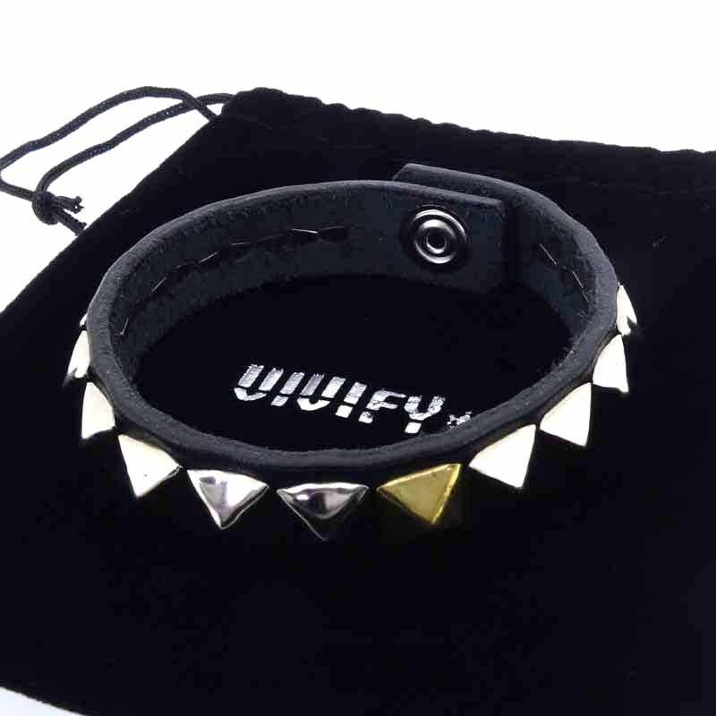 VIVIFY GoodLuck Row Studs WristBand スタッズ ブレスレット