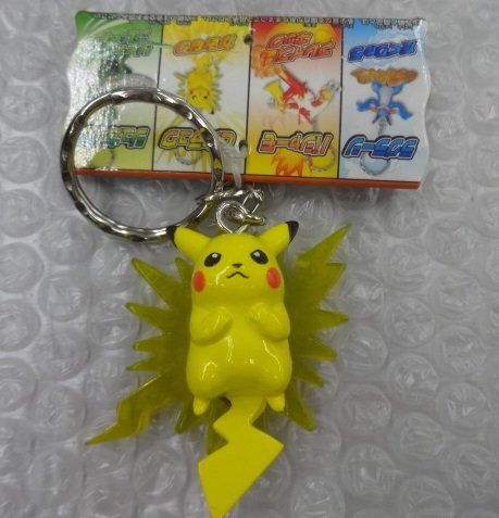 ★当時物 ピカチュウ ポケットモンスターアドバンスジェネレーション ファイティングポケモンキーホルダー フィギュア ポケモングッズ SF57