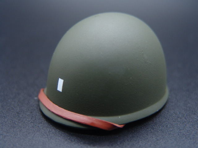 【 BBi 】1/6ドールパーツ：BBi製 WWII アメリカ軍 M1ヘルメット（金属製）【 長期保管・ジャンク扱い品 】