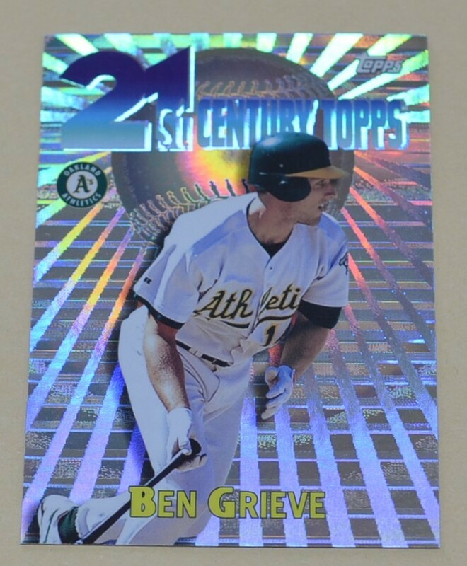 超レア 1999年 BEN GRIEVE　アメリカ プロ野球 トレーディングカード 美品