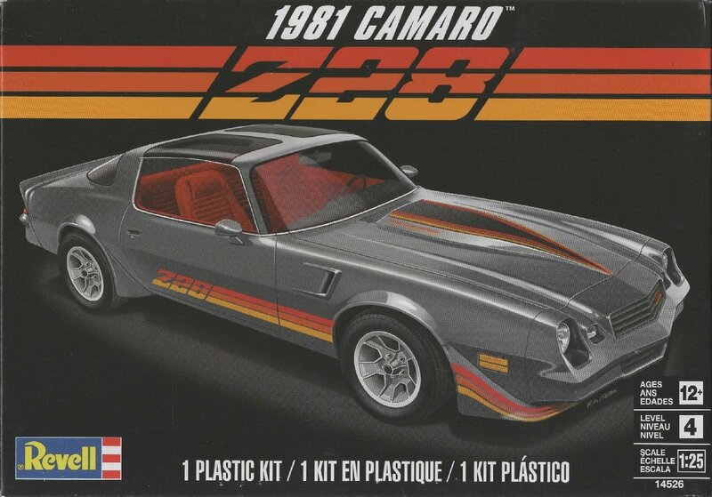 1981 カマロ Z28 1/25 アメリカレベル