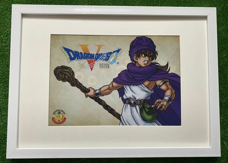 【額装品】非売品　DQ ドラクエⅤ ドラゴンクエスト　鳥山明　堀井雄二　検)セル画　原画　ポストカード　イラスト