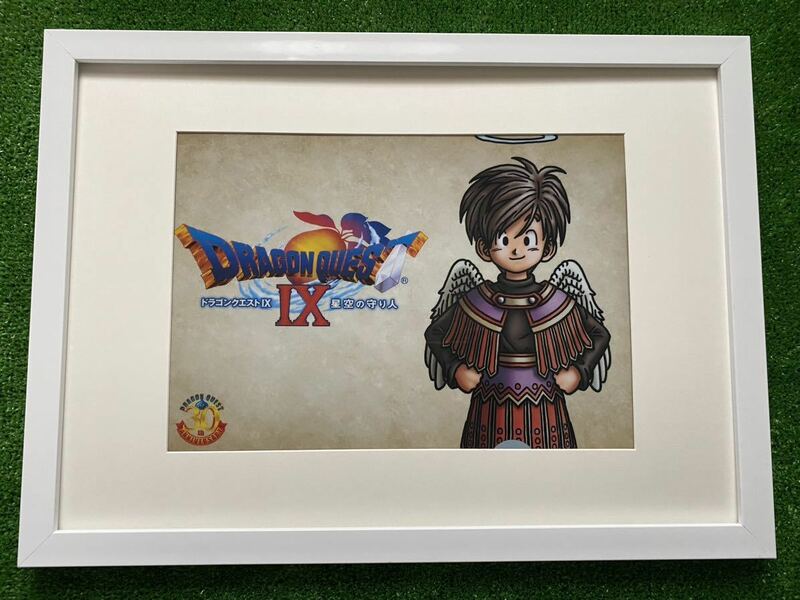 【額装品】非売品　DQ ドラクエⅨ ドラゴンクエスト　鳥山明　堀井雄二　検)セル画　原画　ポストカード　イラスト