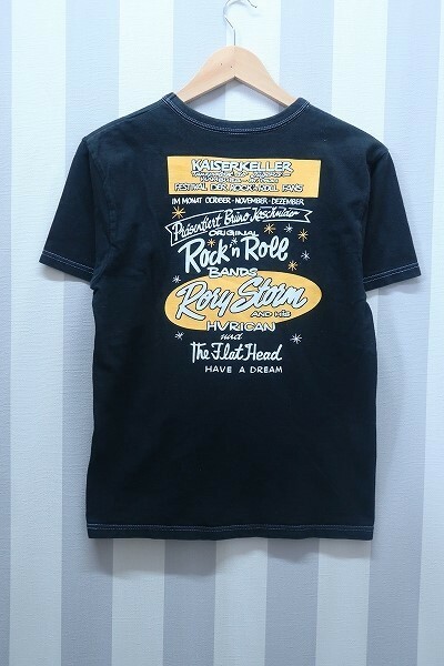 2-4286A/フラットヘッド 半袖Tシャツ THE FLAT HEAD Rock'n Roll 送料200円 