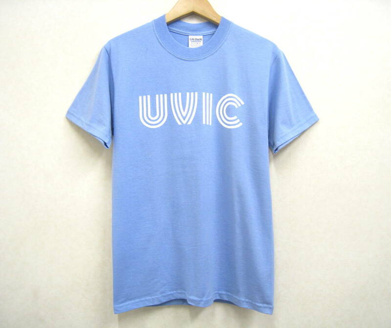 GILDAN■ギルダン コットン100％ UVIC カナダ ビクトリア大学 プリント Tシャツ メンズ サイズS