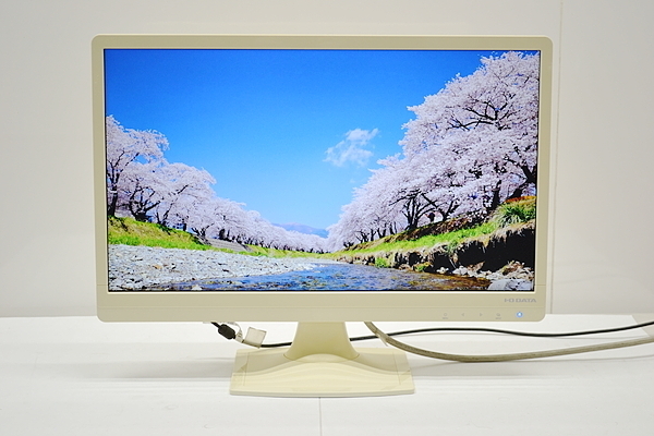 【黄ばみ】　 中古液晶モニター/21.5型ワイド液晶ディスプレイ I-O DATA/アイ・オー・データ LCD-MF223ewr 【中古】